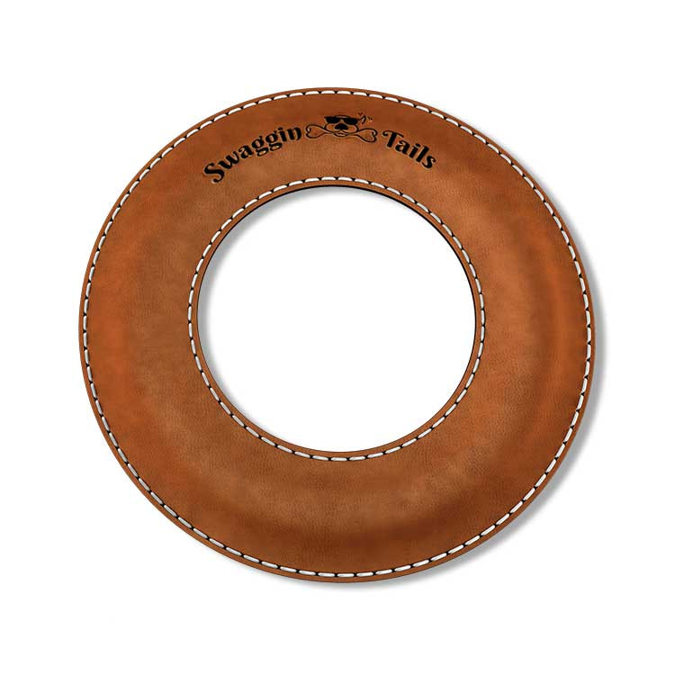 Leather ring cognac Pepper Paws Pepper Paws